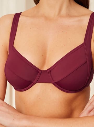 Triumph Bikini-Oberteil "Mix & Match" in Bordeaux