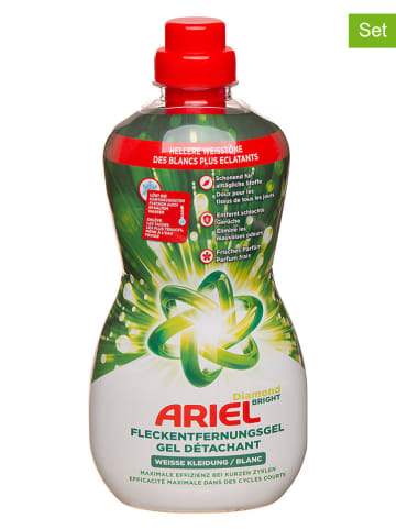 ARIEL 3er-Set: Fleckenentfernungsgele "Weiß", je 800 ml