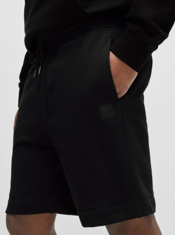 Hugo Boss Sweatshort zwart