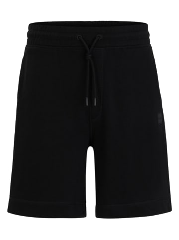 Hugo Boss Sweatshorts in Schwarz