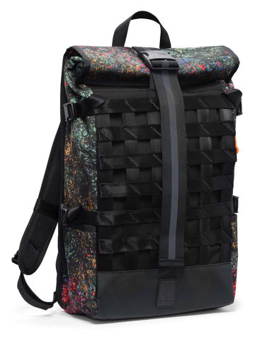 CHROME Plecak "Barrage Cargo" w kolorze czarnym ze wzorem - 30 x 51 x 15 cm
