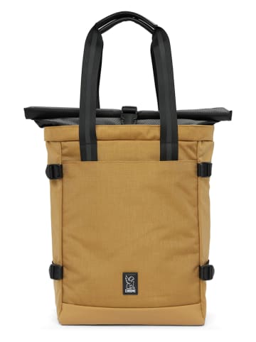 CHROME Plecak "Lako" w kolorze jasnobrązowym - 42 x 38 x 14 cm