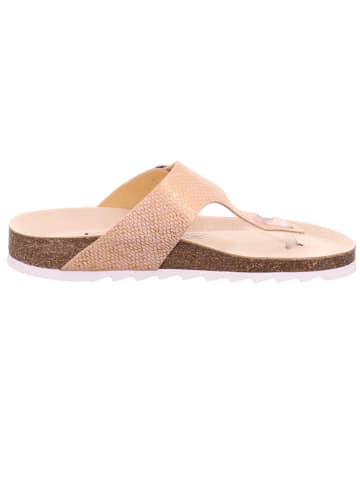 Legero Leder-Zehentrenner "Clear" in Rosa
