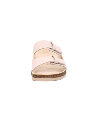 Legero Leren slippers "Clear" beige