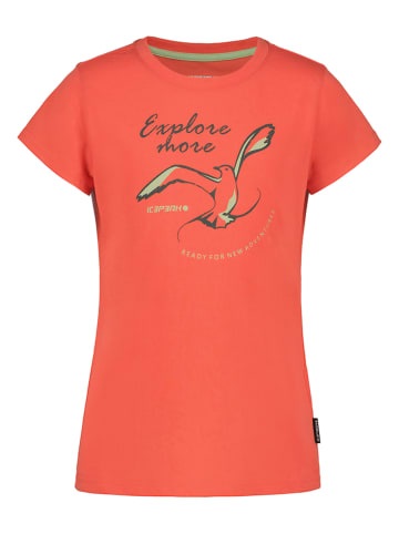 Icepeak Koszulka "Kearny" w kolorze pomarańczowym