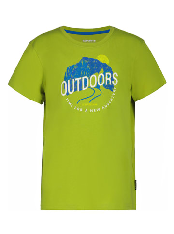 Icepeak Koszulka "Kinston" w kolorze zielonym
