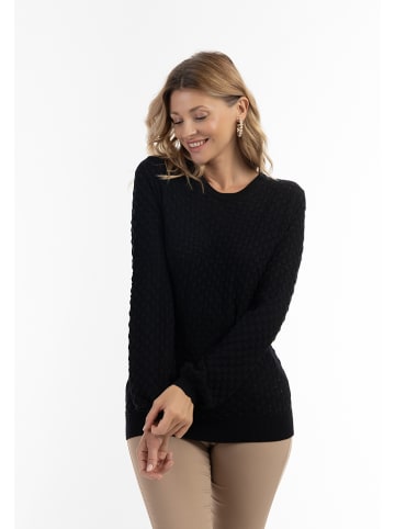 Usha Pullover in Schwarz