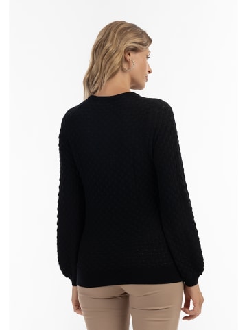 Usha Pullover in Schwarz