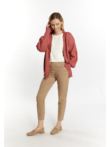 Usha Cardigan in Rostrot