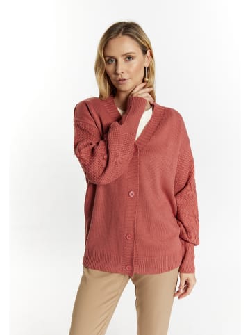 Usha Cardigan in Rostrot