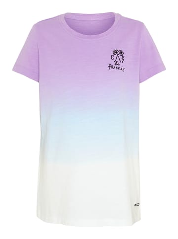 Chiemsee Shirt in Lila/ Weiß