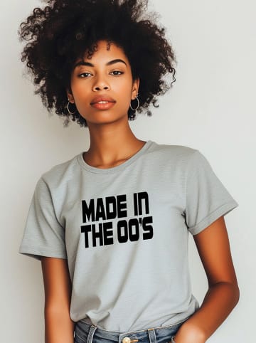 WOOOP Koszulka "Made in 00´s" w kolorze szarym