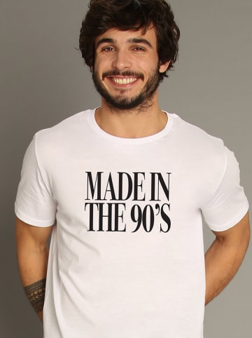WOOOP Koszulka "Made in the 90´s" w kolorze białym