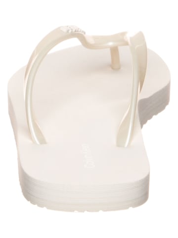 Calvin Klein Zehentrenner in Creme