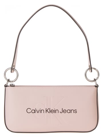 Calvin Klein Schultertasche in Rosa - (L)25 x (B)12 x (T)4 cm