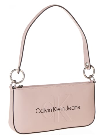 Calvin Klein Schultertasche in Rosa - (L)25 x (B)12 x (T)4 cm