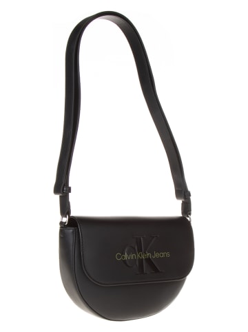 Calvin Klein Umhängetasche in Schwarz - (L)22 x (B)18 x (T)5 cm