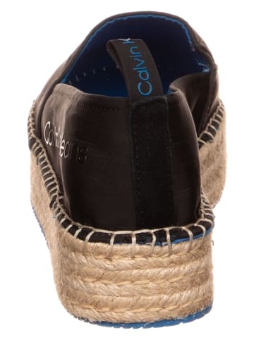 Calvin Klein Espadrilles in Schwarz