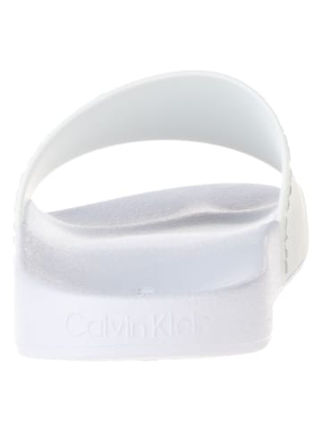 Calvin Klein Pantoletten in Weiß