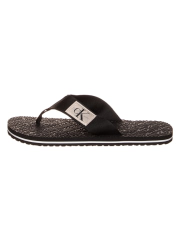 Calvin Klein Zehentrenner in Schwarz