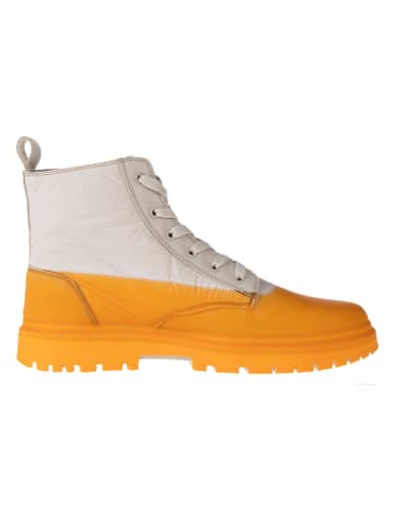 Calvin Klein Leren boots beige/oranje