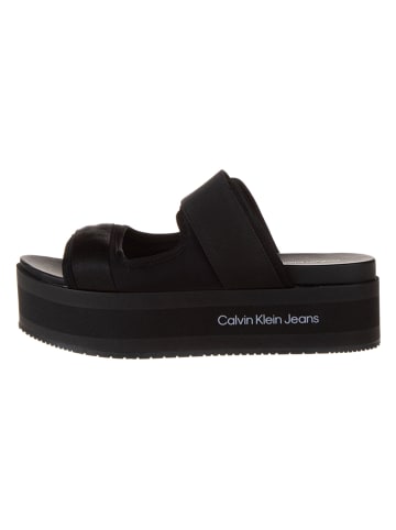 Calvin Klein Pantoletten in Schwarz