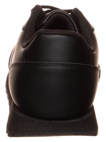 Tommy Hilfiger Shoes Leder-Sneakers in Schwarz