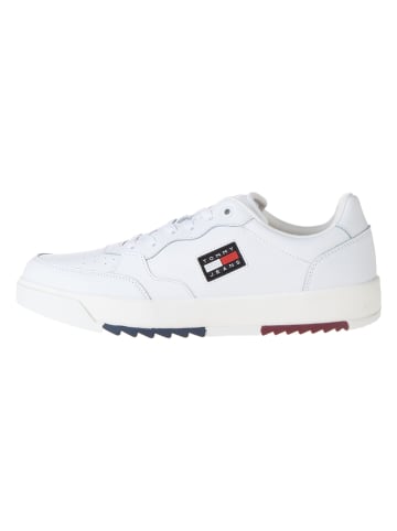 Tommy Hilfiger Shoes Leder-Sneakers in Weiß