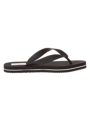 Tommy Hilfiger Shoes Zehentrenner in Schwarz