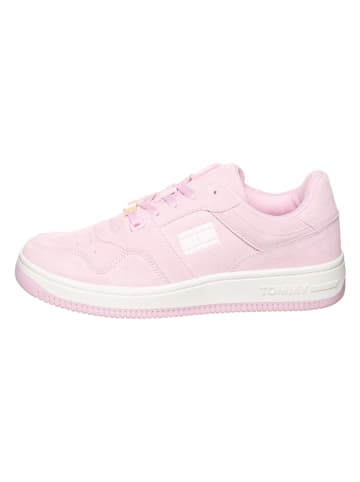 Tommy Hilfiger Shoes Leder-Sneakers in Rosa