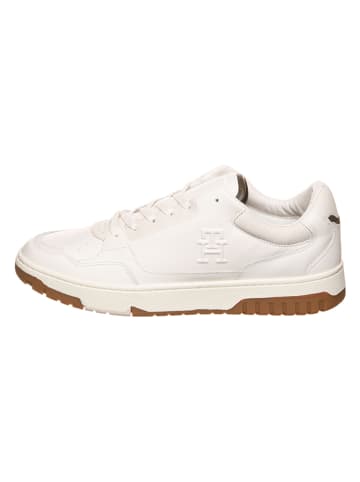 Tommy Hilfiger Shoes Leder-Sneakers in Weiß
