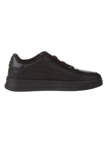 Tommy Hilfiger Shoes Leder-Sneakers in Schwarz