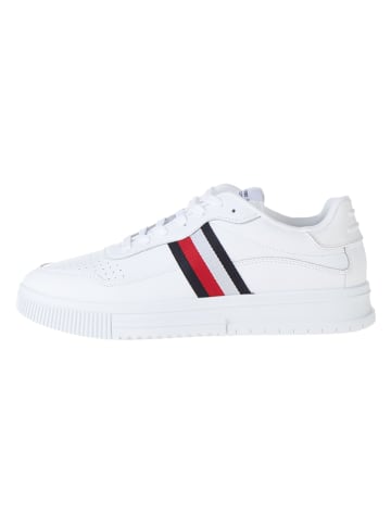 Tommy Hilfiger Shoes Leder-Sneakers in Weiß