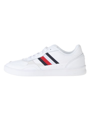 Tommy Hilfiger Shoes Leder-Sneakers in Weiß