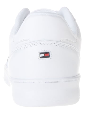 Tommy Hilfiger Leren sneakers wit