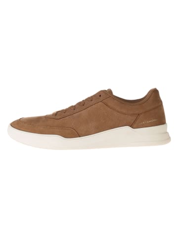 Tommy Hilfiger Shoes Leder-Sneakers in Hellbraun