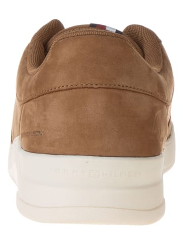 Tommy Hilfiger Shoes Leder-Sneakers in Hellbraun