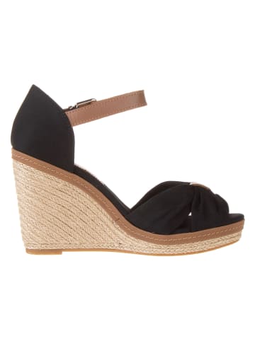 Tommy Hilfiger Shoes Keilsandaletten in Schwarz