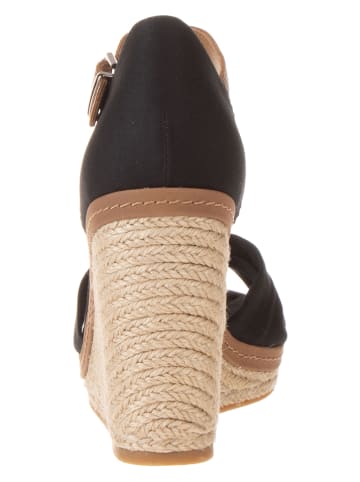 Tommy Hilfiger Shoes Keilsandaletten in Schwarz