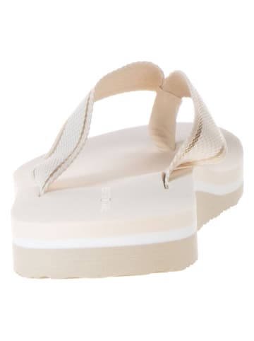 Tommy Hilfiger Shoes Zehentrenner in Creme