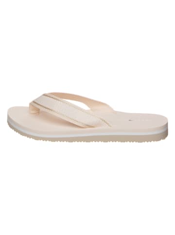 Tommy Hilfiger Zehentrenner in Beige