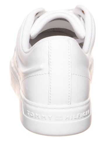 Tommy Hilfiger Leren sneakers wit