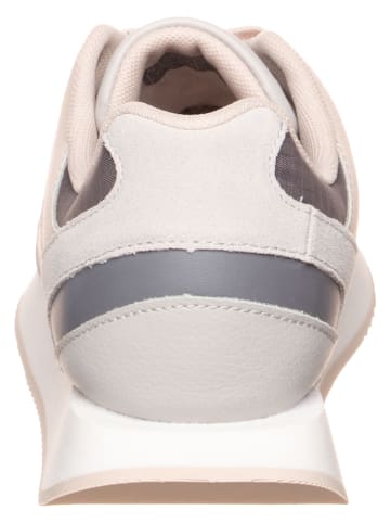 Tommy Hilfiger Shoes Leren sneakers grijs/lichtroze