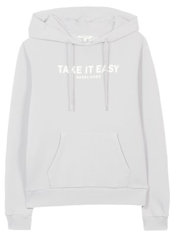 Herrlicher Hoodie wit goedkoop kopen limango