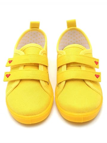 First Step Sneakers "Velcro" geel