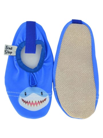 First Step Zwemschoenen "Shark" blauw