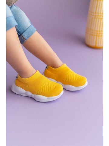 First Step Slippersy w kolorze żółtym