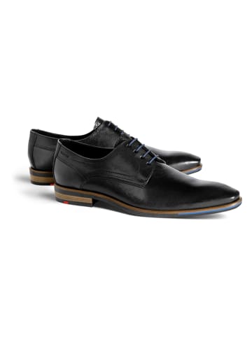 LLOYD Leder-Schnürschuhe "Don" in Schwarz