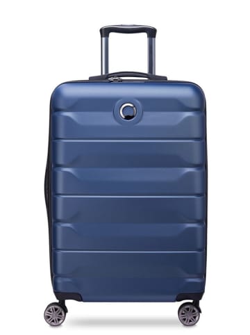 Delsey Hardcase-Trolley "Air Armour" in Blau - (B)43 x (H)68 x (T)29 cm