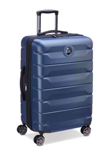 Delsey Hardcase-trolley "Air Armour" blauw - (B)43 x (H)68 x (D)29 cm